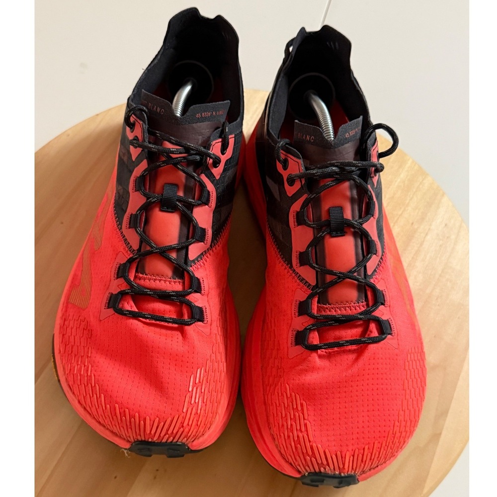 Altra Mont Blanc Men's Size 10.5 Trail Running Shoes Coral Black Vibram AL0A547K